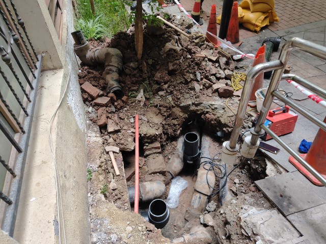 张家口市察北管理区消防水管漏水探漏
